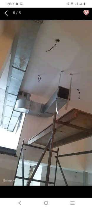 Вентиляция ,услуги жестянщика