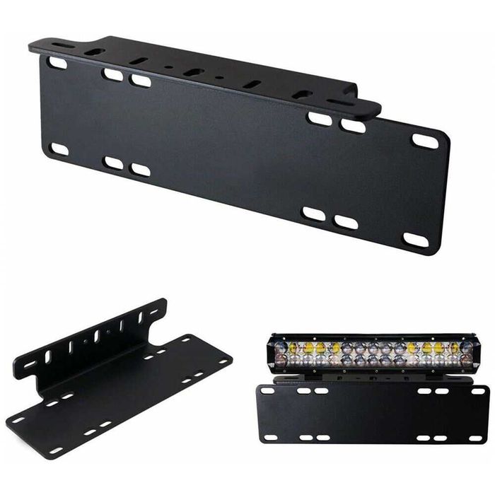 Led bar auto, Bara led + pridere suport numar ascuns