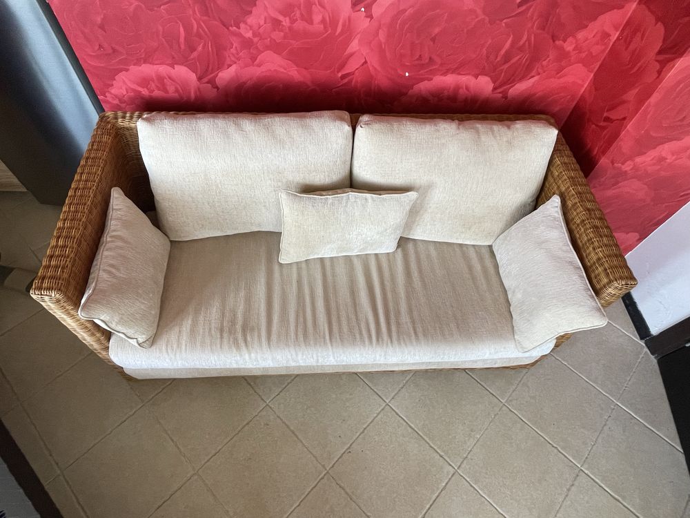 Разтегателен Диван от Ратан 165/75/70. Площ за сън 180/150 гр. София 7 ...