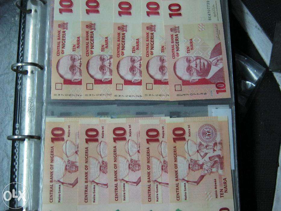 Colectie bancnote UNC,diverse tari.