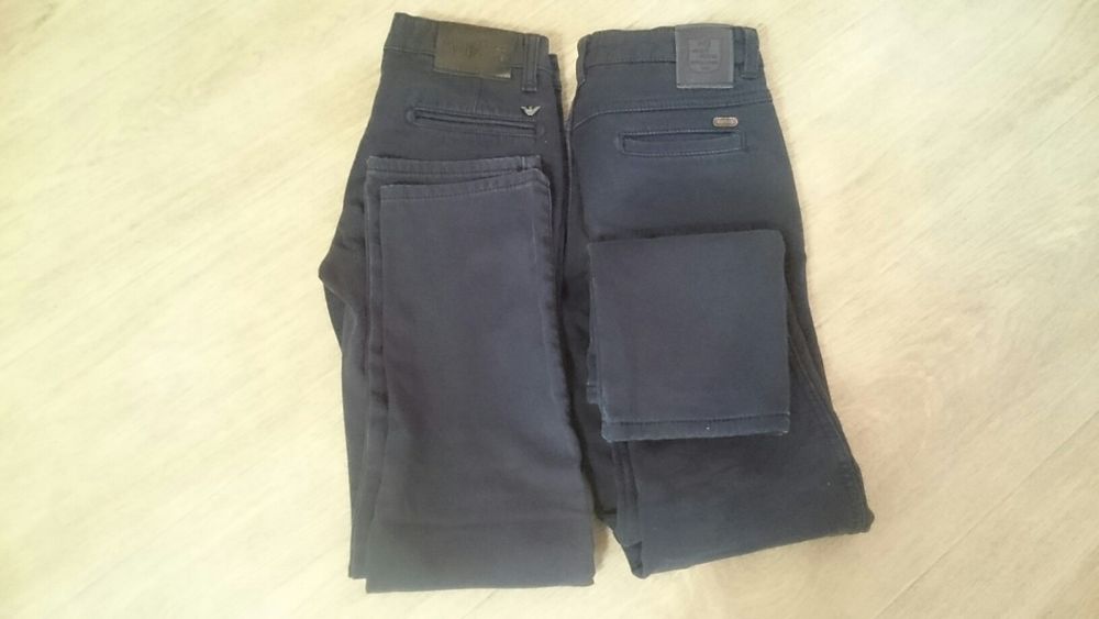 Брюки джинсы, школьные