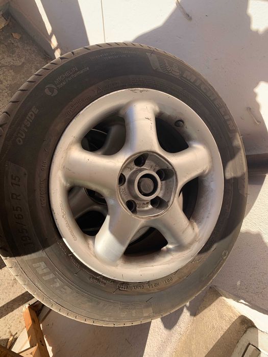 Алуминиеви джанти с летни гуми - комплект 4 броя