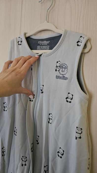 4 сезонен чувал с крачета от МЕРИНО вълна Woolino