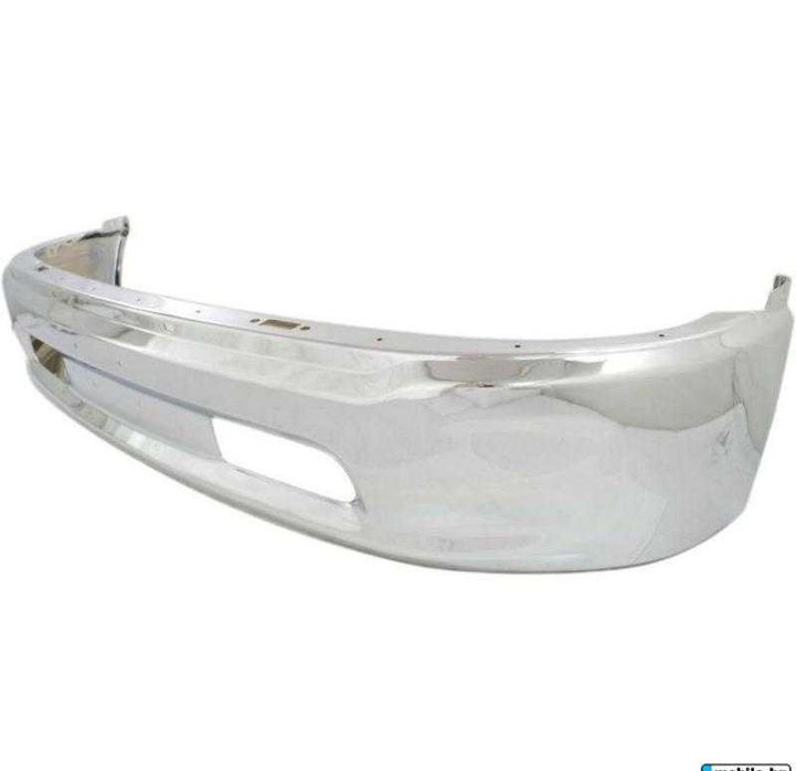 Предна броня хром за DODGE RAM без дупки 2014-