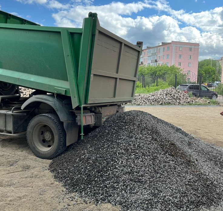 Песок  Щебень  Отсев  Череезем срочно