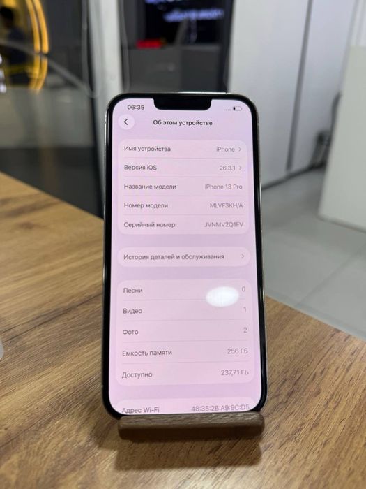 iPhone 13 Pro•256GB/100%Silver Айфон 13Про•256ГБ/100%