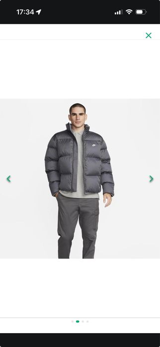 мужская зимняя куртка Nike