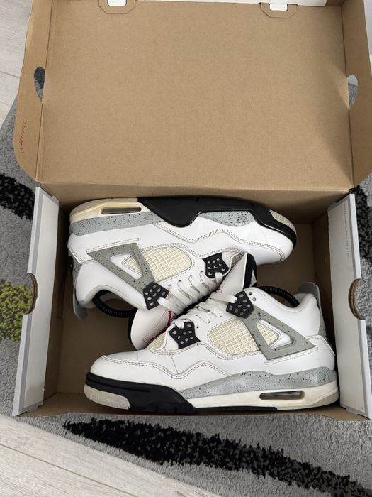 jordan 4 white cement