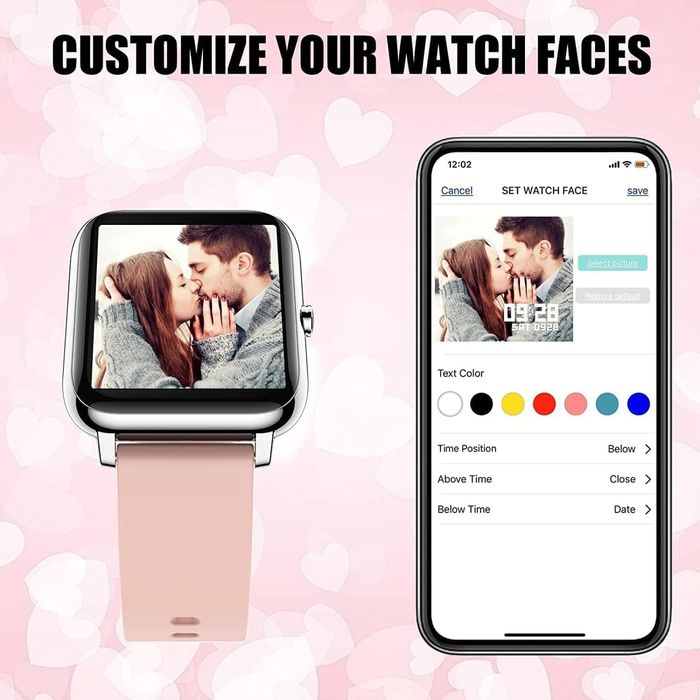 Smart Watch Idealroyal Pink