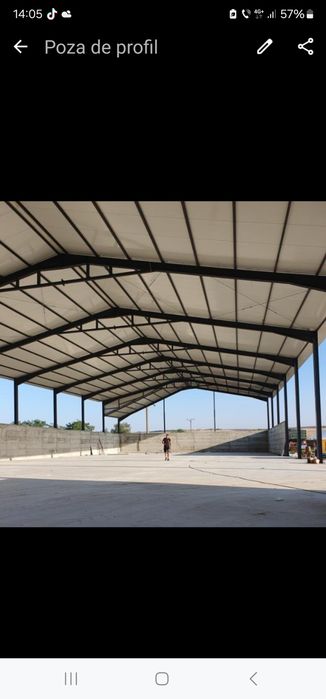 Vand hale metalice structuri diferite lungimi și lățimi