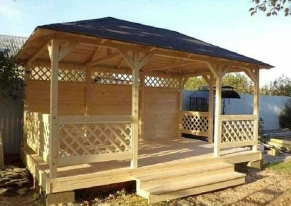 Terase, foișoare, magazii, pergole, căsuțe de gradina, magazii etci