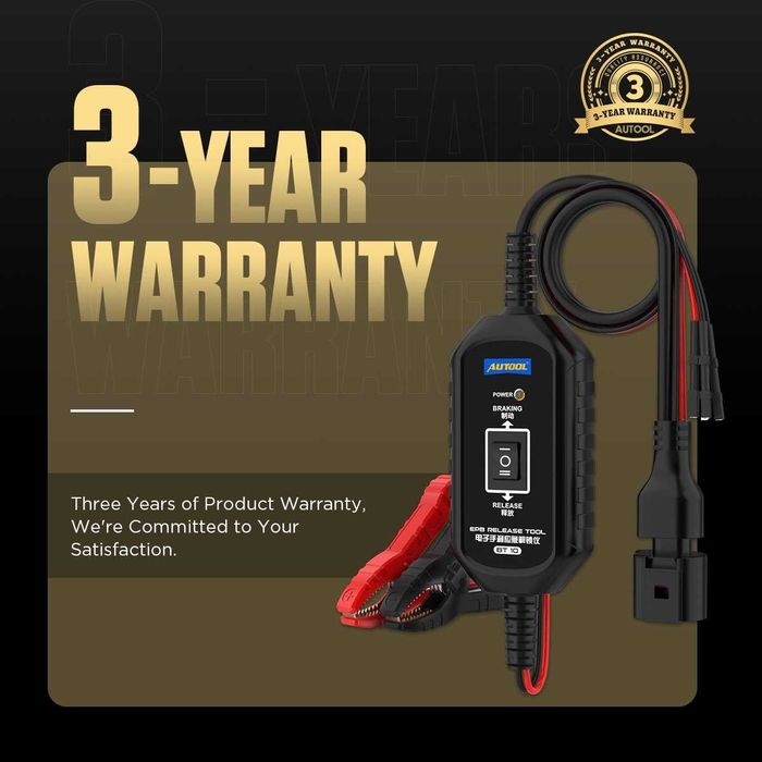 Уред за отваряне и прибиране на спирачни апарати (EPB), AUTOOL BT10