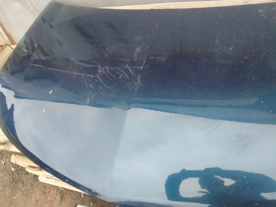 Капот и крыло на кобальте