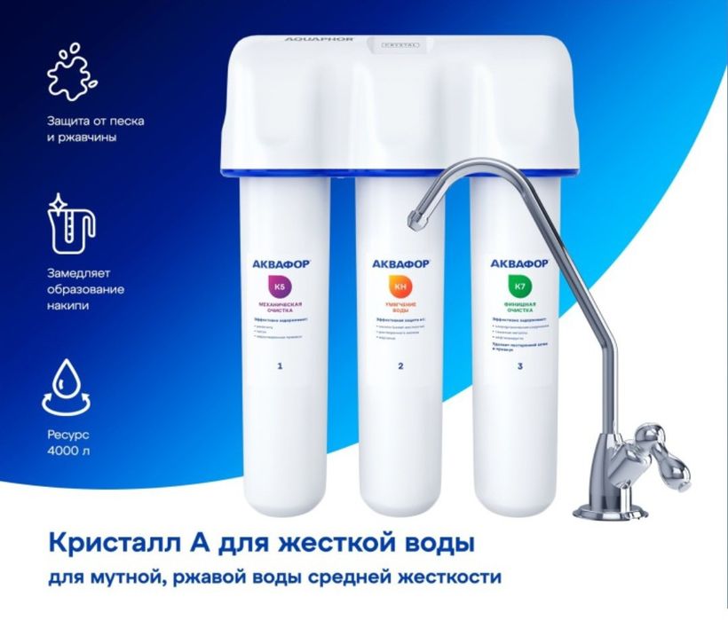 Установка фильтров