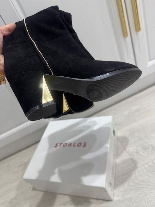 Сапоги новые натуральная замша