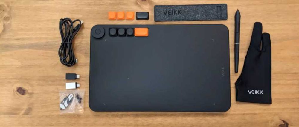 Tableta Grafica Veikk Voila L VO1060 Pen P05