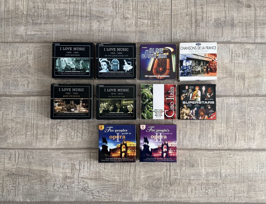 Boxet-uri (cd’s) muzica diversa