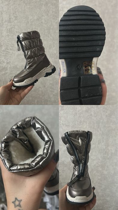 Продам детские ботинки зимние