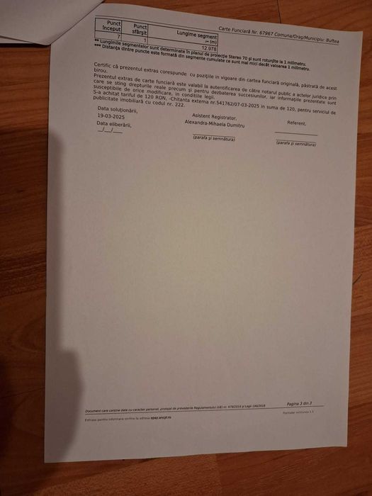 Teren de casa in Buftea, cu toate utilitatiile 50 euro mp