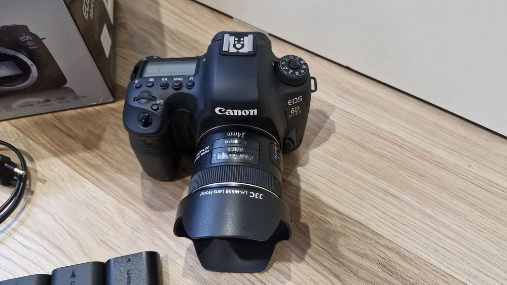 Camera DSLR Canon 6d mark 2  + 24mm f.2.8
