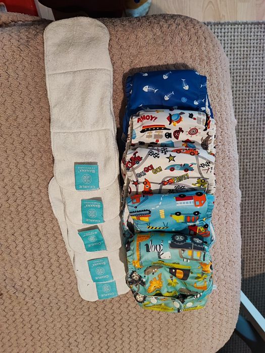 Lot Scutece textile | Charlie banana | Alva baby