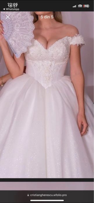 Rochie de mireasă prințesa