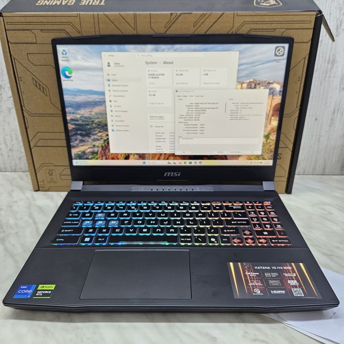 Laptop MSI Katana 15 I7-14650HX RTX5070 Factura/Garantie Zeus Amanet Vitan 5674