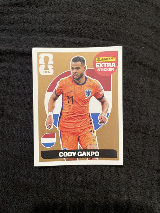 Vand extra sticker bronz panini fifa world coup 2026