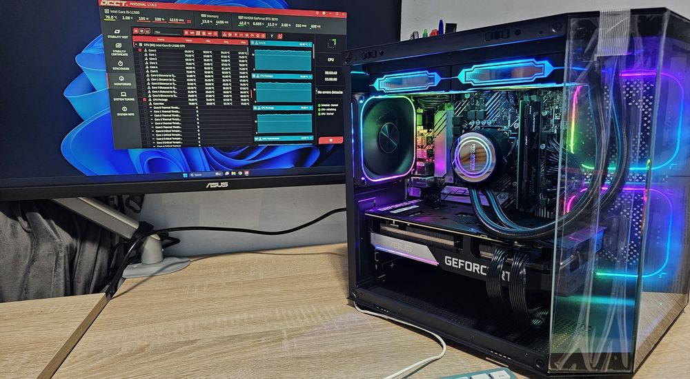 Pc Gaming Intel I5 11500(12400),32 gb 3200Mhz,Asus Rtx 3070,1Tb SSD