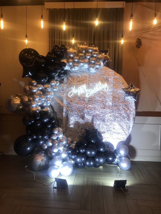 Неоновая вывеска Happy Birthday