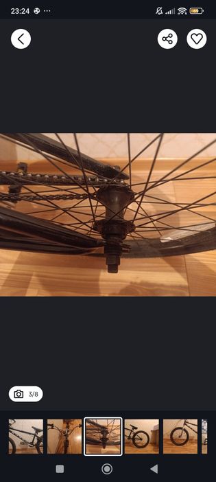 Велосипед бмх от бренда haro