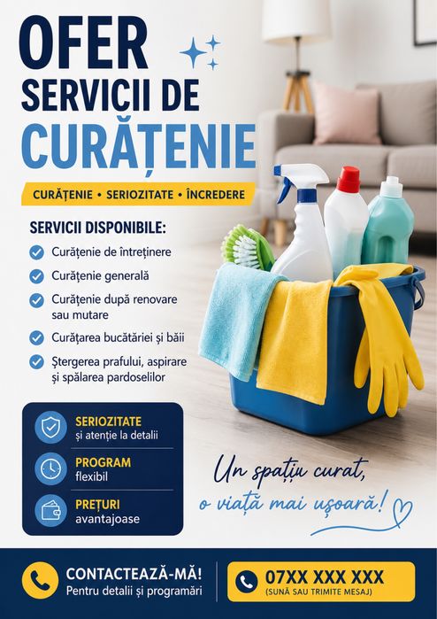 Ofer Servicii de curatenie
