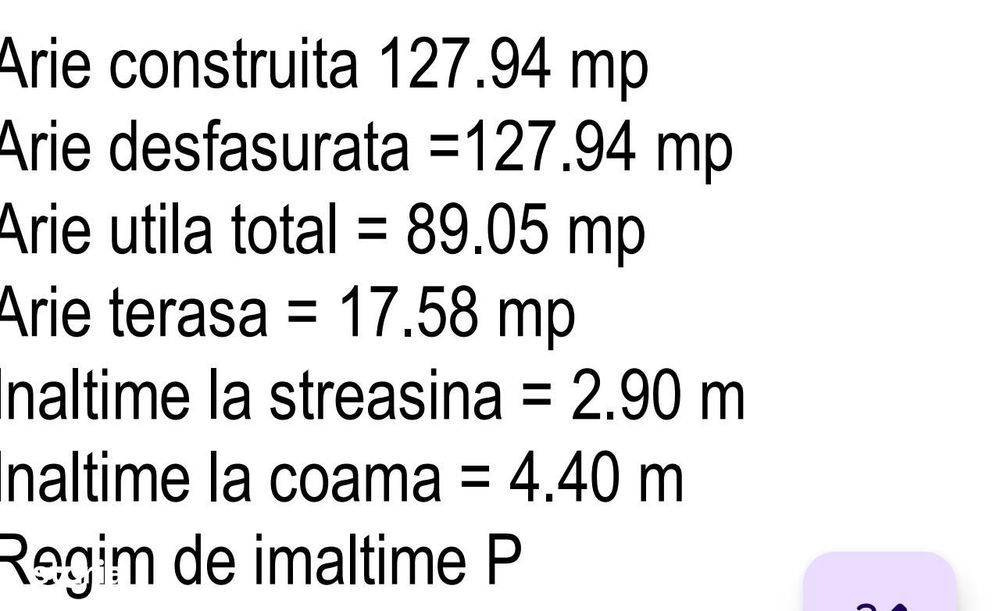 Casă nouă plan parter, finalizată complet + bucătărie mobilată&utilată