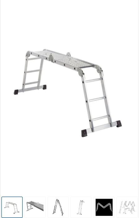 Scara pliabila multifuncțională tip schela. Nouă.