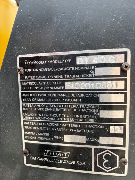 Motostivuitor Fiat OM