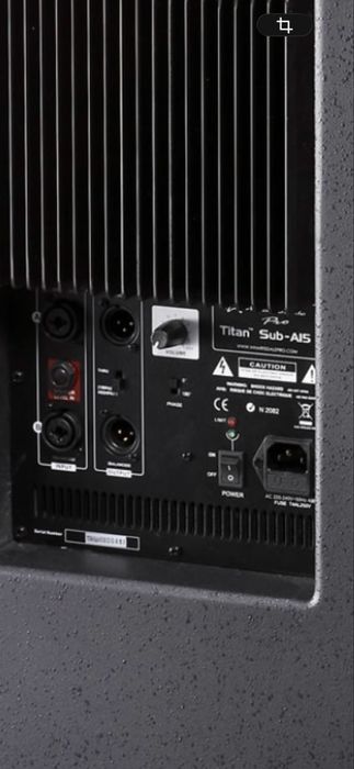 Subwoofer activ wharfedale titan sub A 15