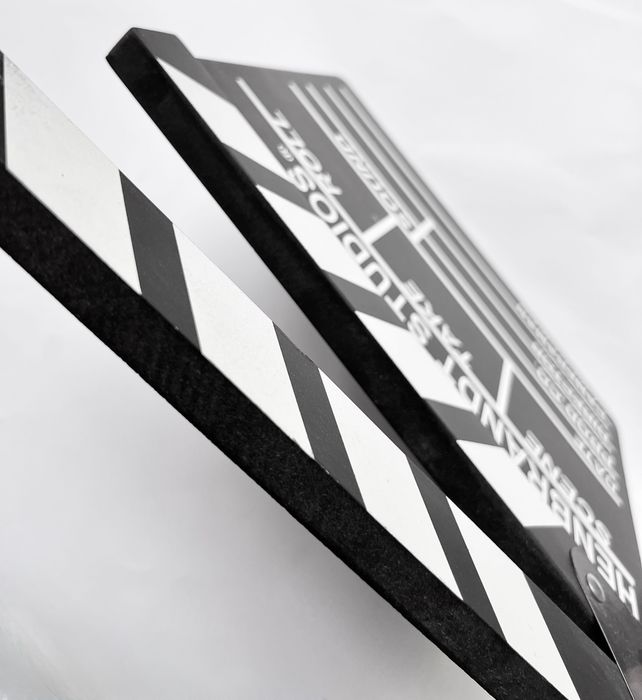 Дървена Филмова клапа Movie Clapperboard