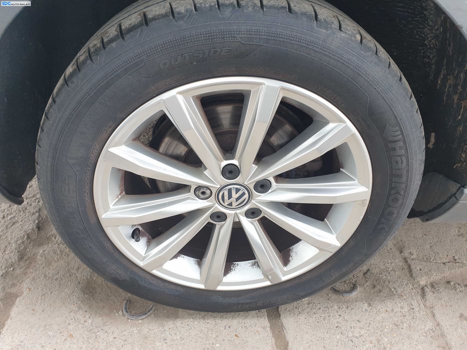 Set 4 Jante Roti Aliaj 215 55 17 R17 5x112 Skoda Superb 2 2008 - 2015 [K4700]