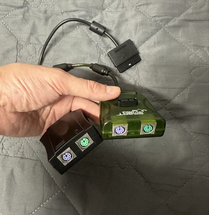 Xbox Original Smart Joy Frag и PS2 Max Shooter адаптеры
