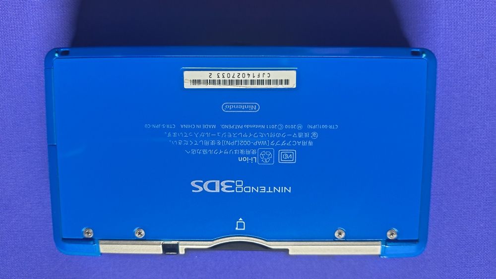Nintendo 3ds Old (cobalt blue) + Circle Pad Pro