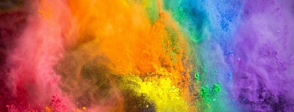 Vopsea pulbere in camp electrostatic