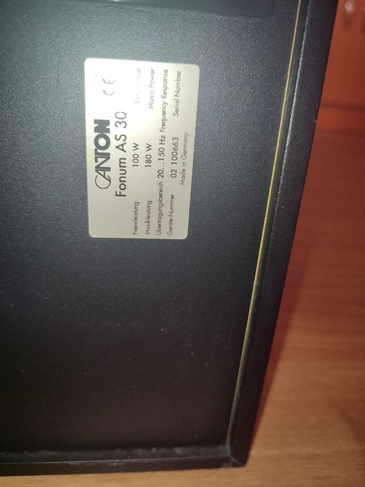Subwoofer Canton AS30