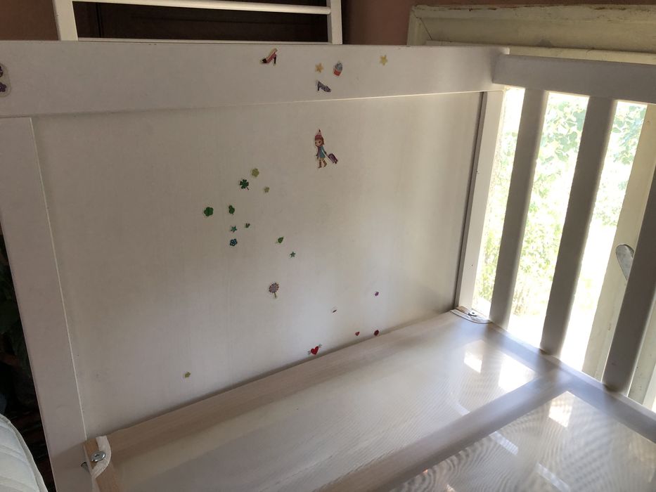 Детско легло 125/67 с матраци и калъвка