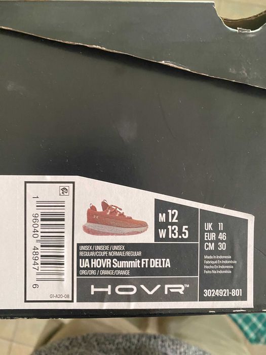 Маратонки Under Armour HOVR Summit Fat Tire Delta