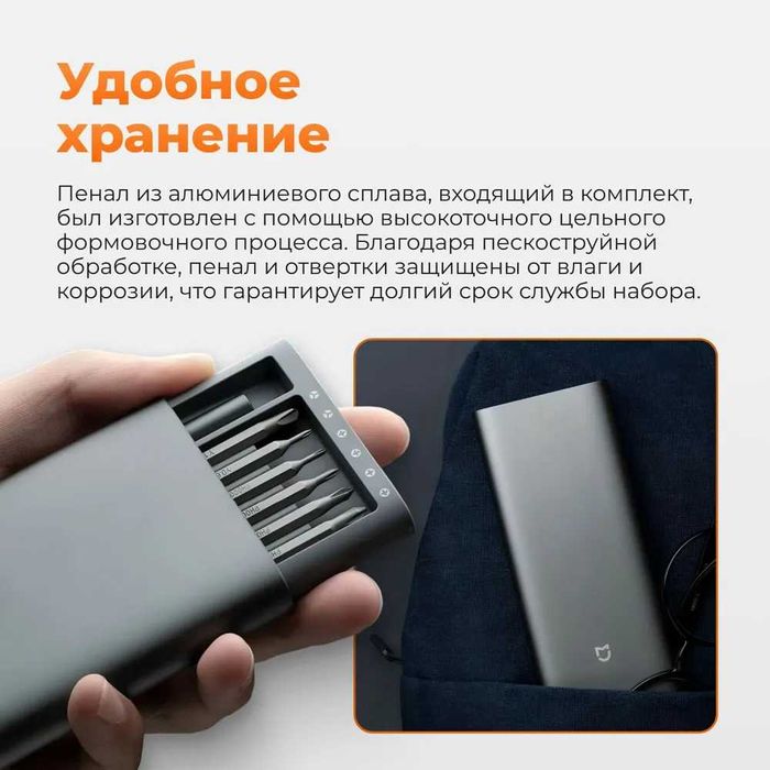 Оригинальный  набор отвёрток Xiaomi Mi Precision Screwdriver Kit