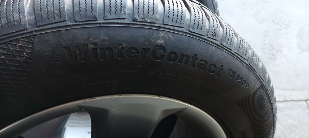 За 2  броя Зимни!!! CONTINENTAL WinterContact TS850 P  DOT 2018
