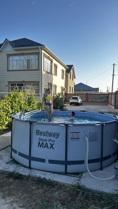 Бассейн Bestway steel pro Max