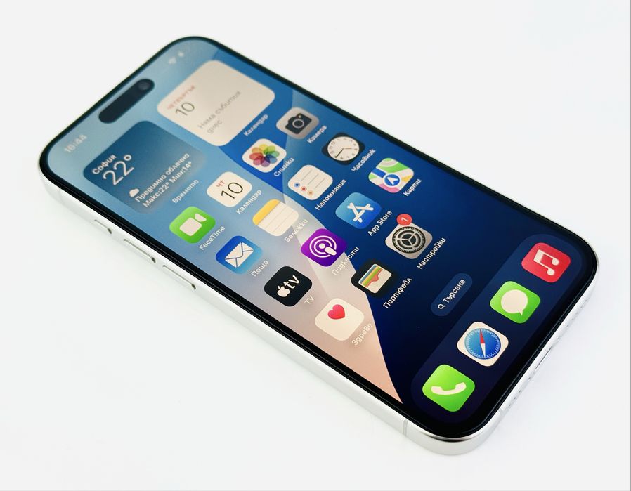 Apple iPhone 15 Pro 128GB USA White Перфектен! Гаранция!