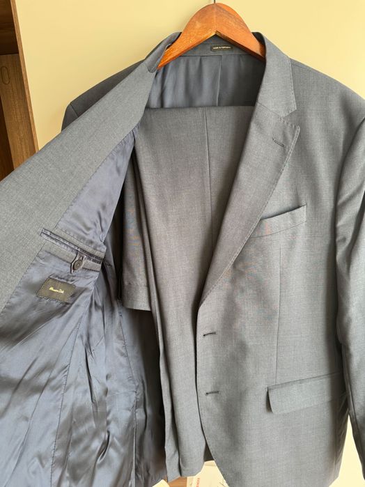 Costum Massimo Dutti bleumarin 52/54