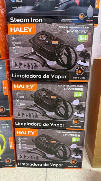 Пароочиститель 8 в 1 Новый Haley